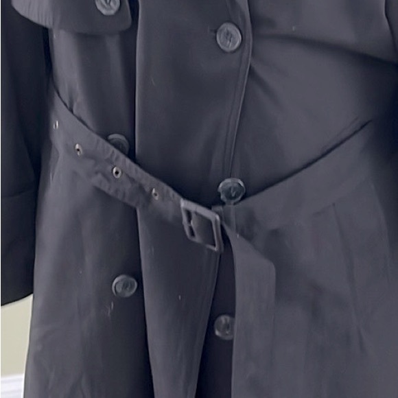 PIERRE CARDIN Vintage Removeable Quilted Lining Double Breasted Trench Coat NWOT - Picture 8 of 16